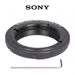 Wide-T-Ring Sony E/NEX Bajonet mit D52i/M48 auf T-2 und S52