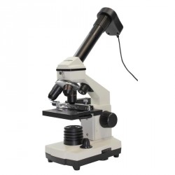 Omegon Mikroskop MonoView, MicroStar, achromat, 1280x, LEDO